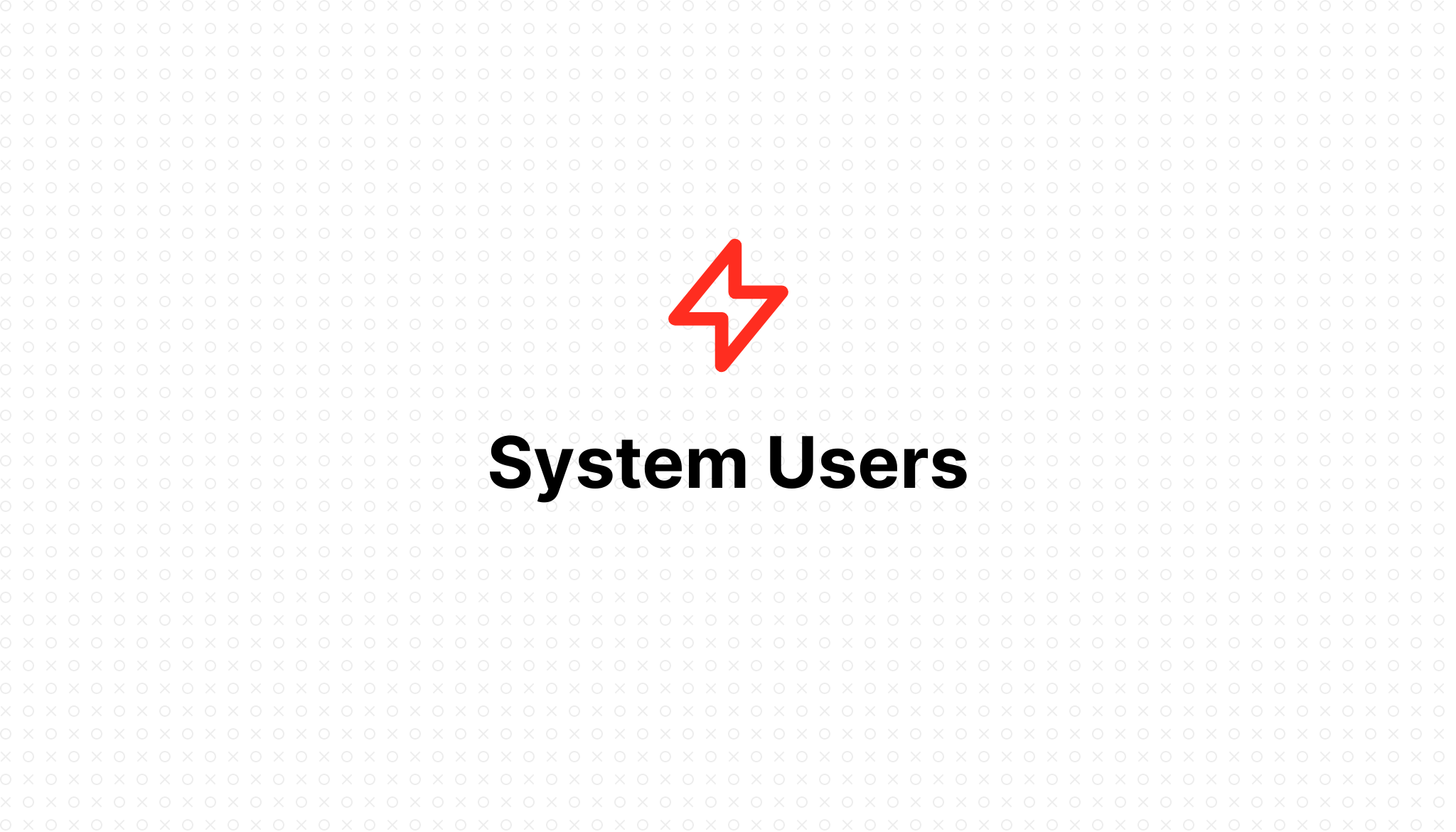 System Users